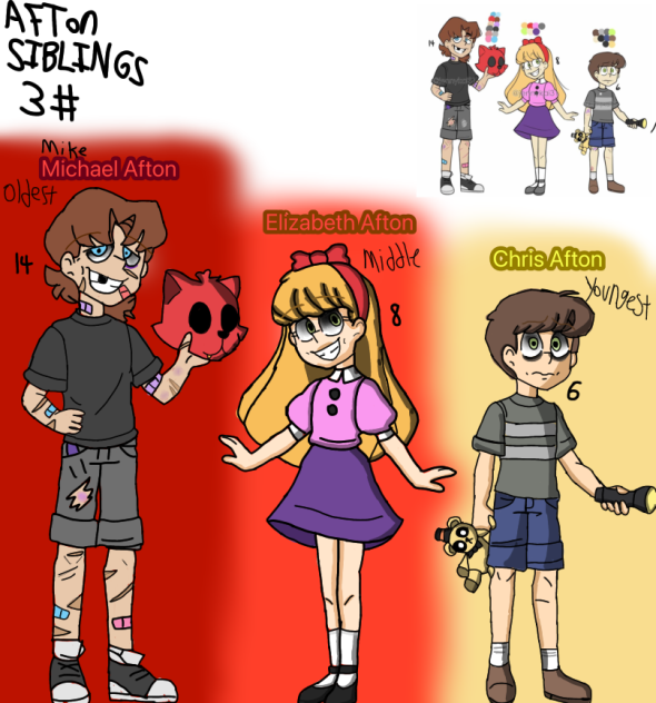 Afton siblings 3#