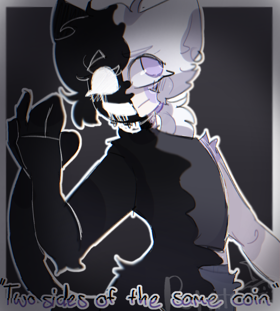 -Two sides of the same coin-