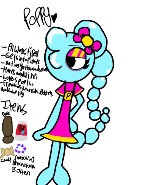 Poppy redesign for a comic I'm making