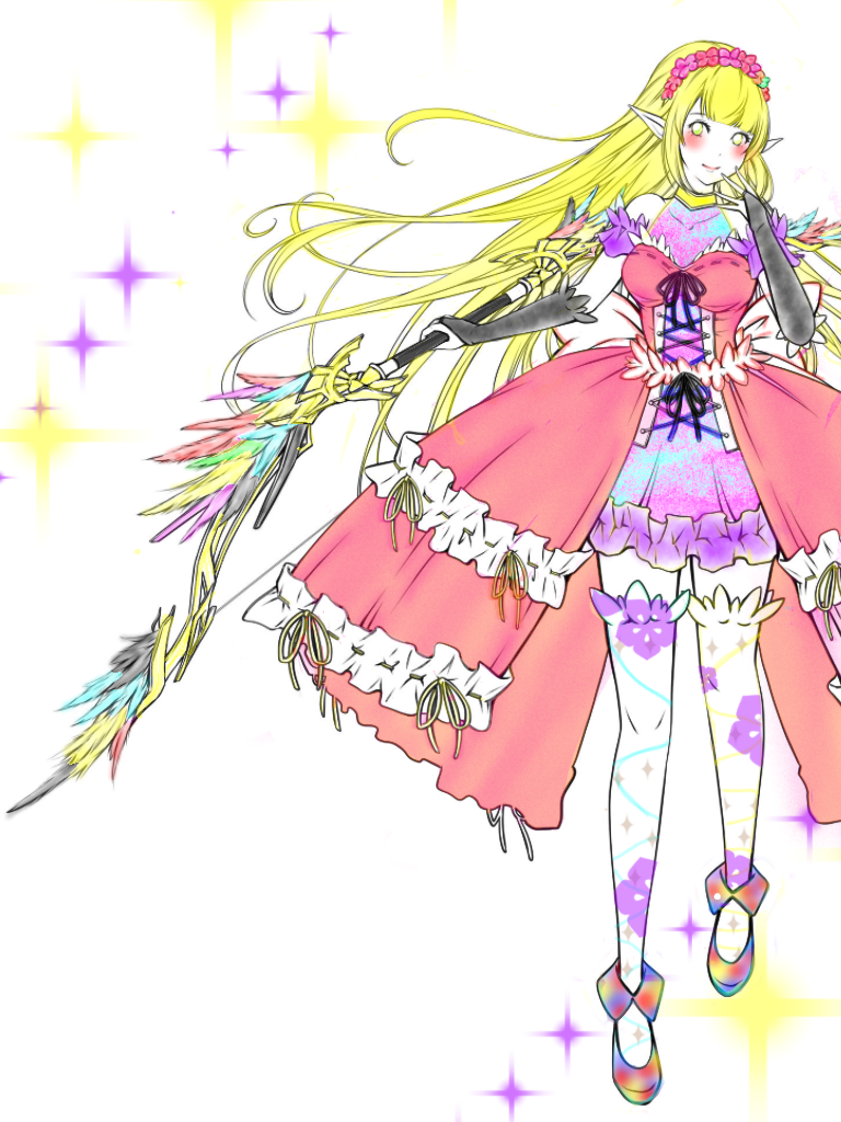 [塗り絵]ファンタジー - ibisPaint