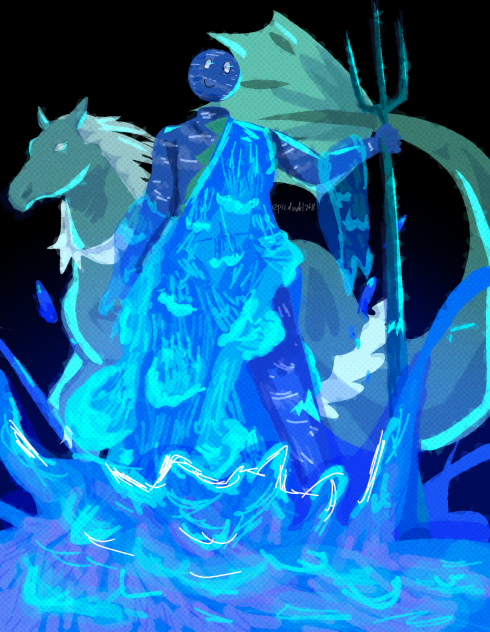 neptune and horsey