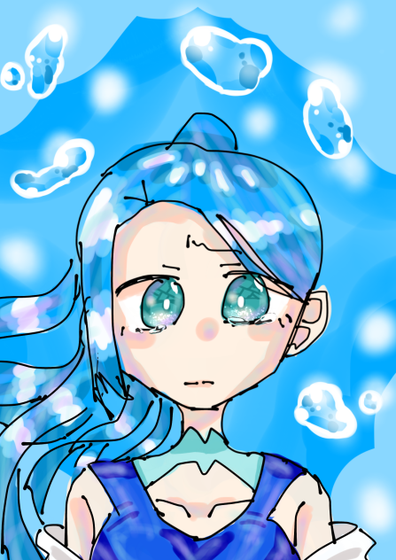 青の悲しさ