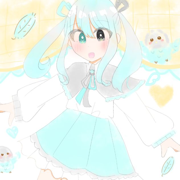 企画参加！！(🌈🩷×🦜)