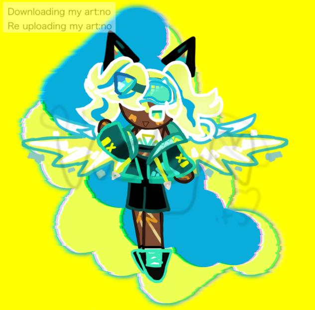 Golden Cheese Cookie in her game era 🗣🔥