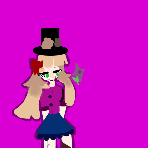 Scrapped Liz Redraw - ibisPaint