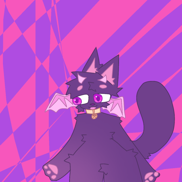 Art trade for demon of da pink