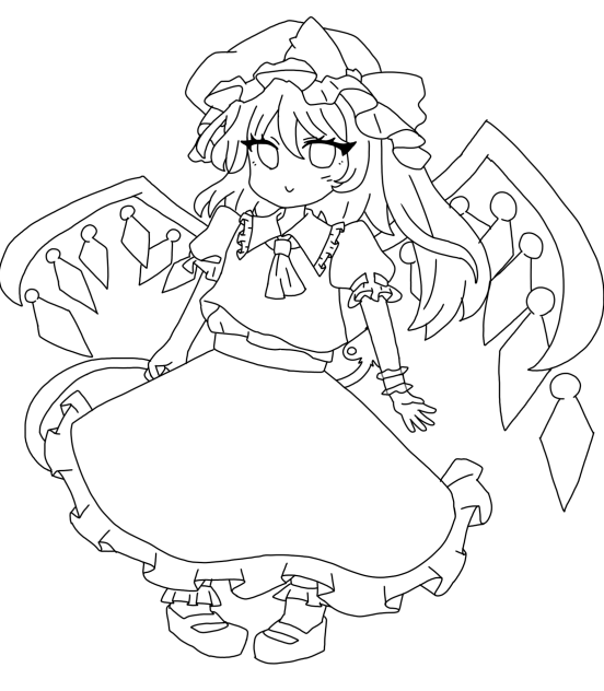 ふらん線画