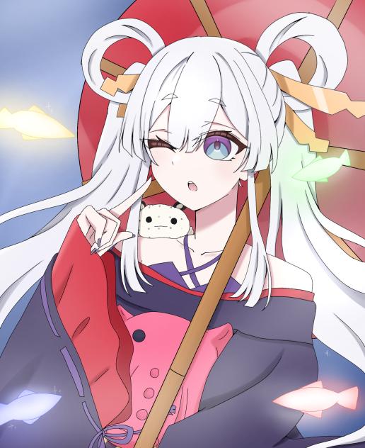 ヤチヨの線画塗らせてもらったよ！