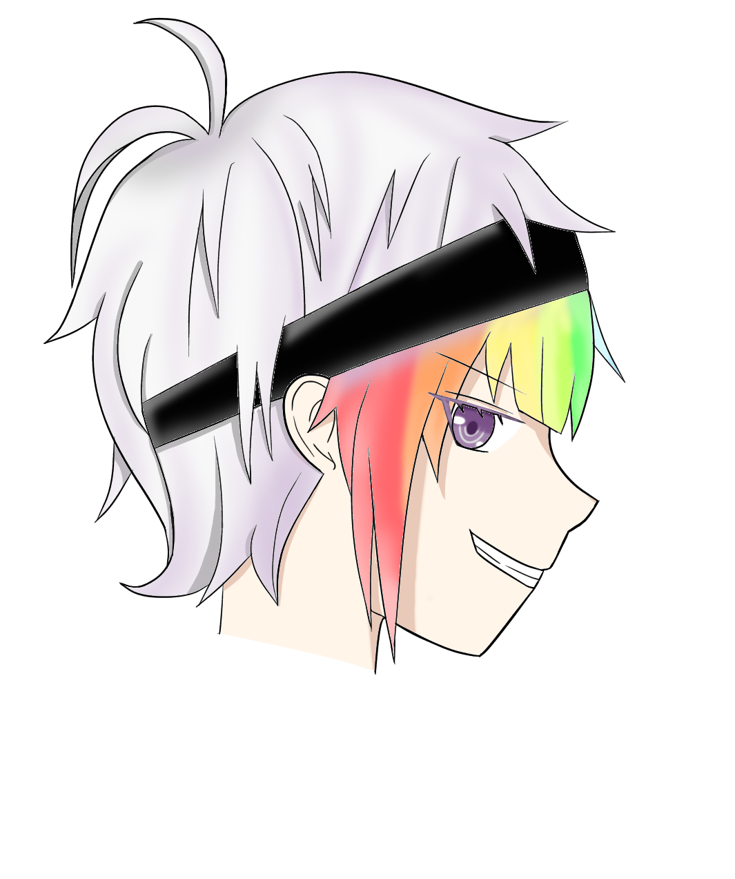 森リンタロウ 横顔 Ibispaint