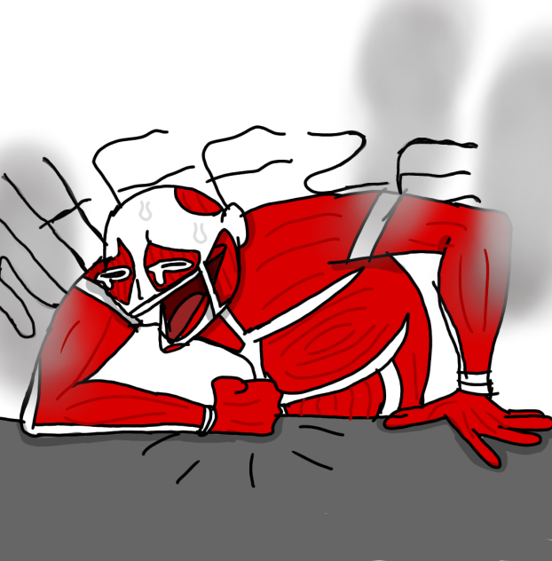 GOOFY AHH ATTACK ON TITAN ART