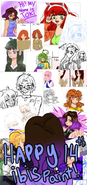 Happy 14th anniversary ibis paint! - ibisPaint