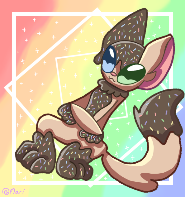 Donut-Cat (For Lynelle Castaneda)