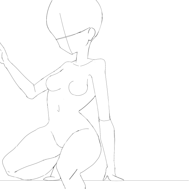 Female Dynamic Pose