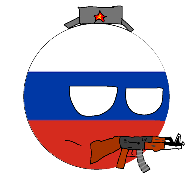 Russia with his ak47