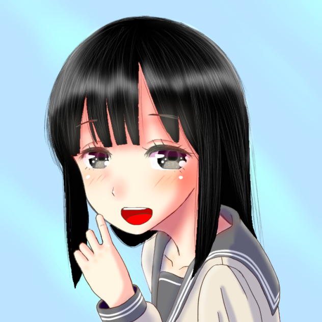 セーラー服・黒髪