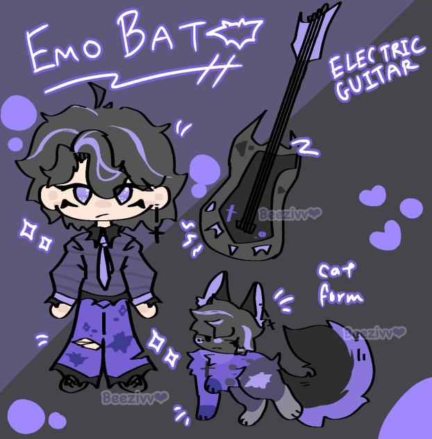 Emo bat boy
