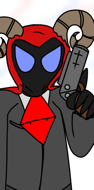 Masked figure 2
