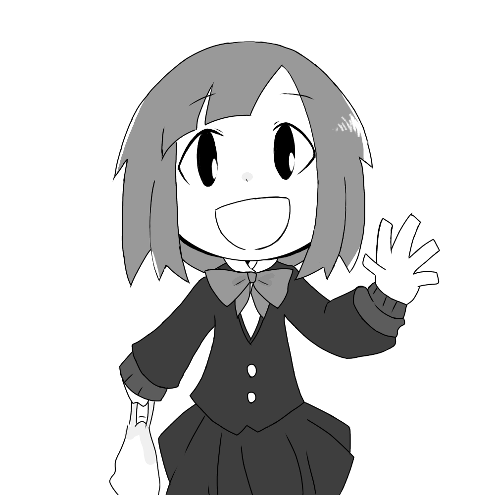 須田くんと沓木さんから 沓木さん描いてみた Ibispaint