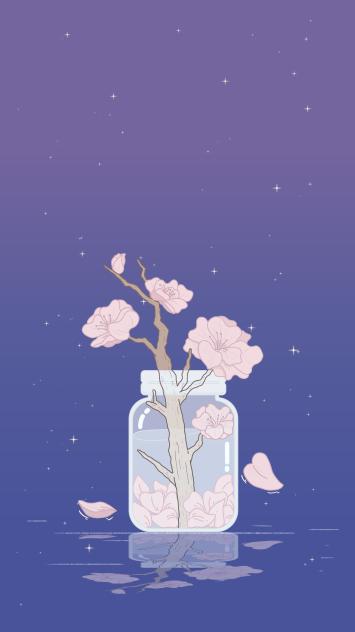 Flower Jar Wallpaper