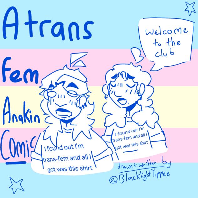 A Trans-fem Anakin Comic