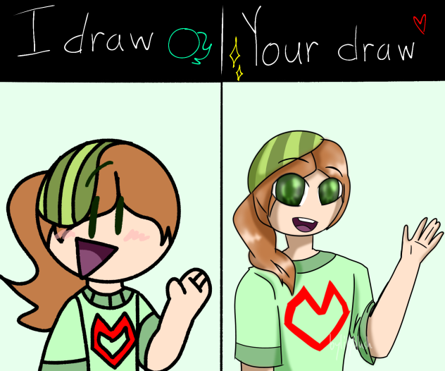 I draw you draw