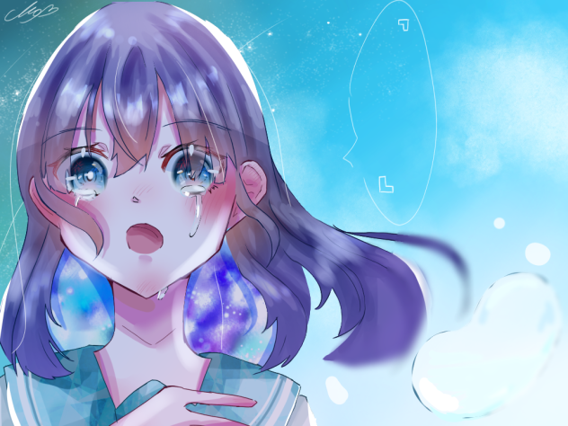 「私は……！                    」