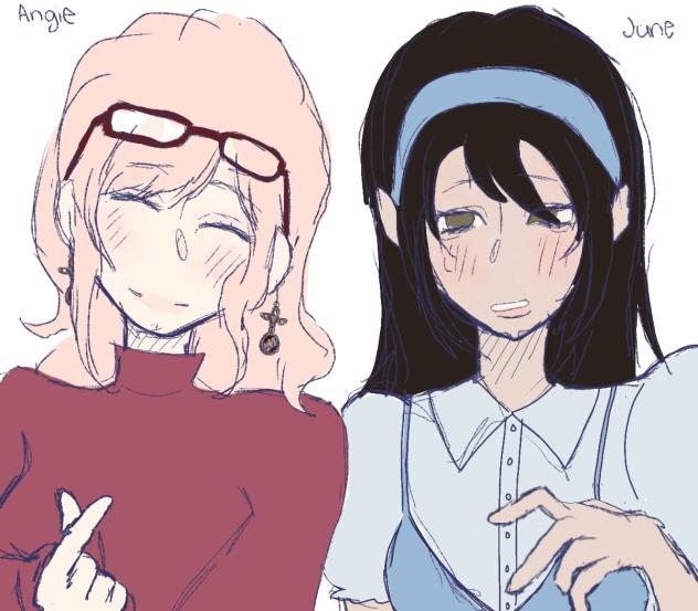 Angie and June 😄