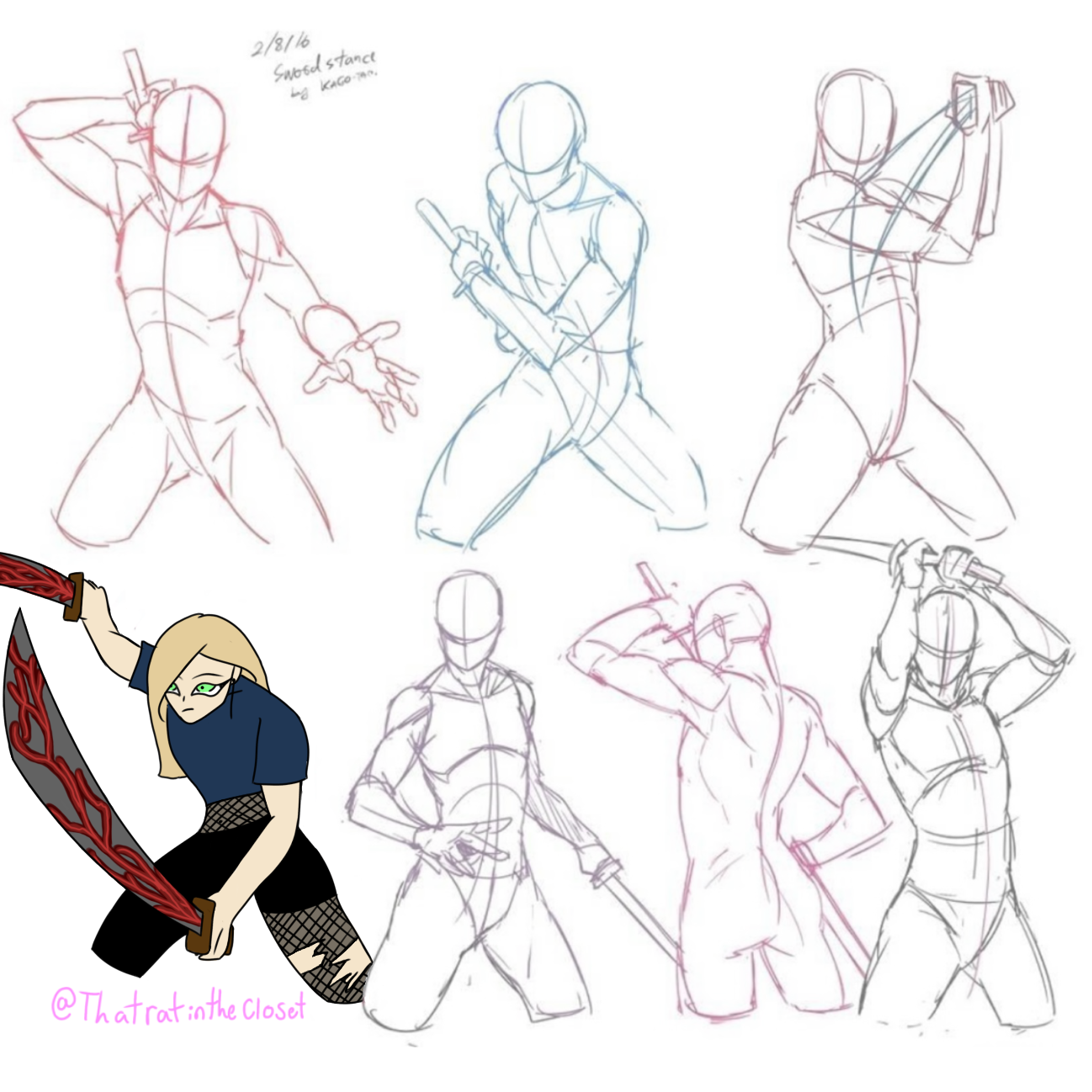 Sword collab - ibisPaint