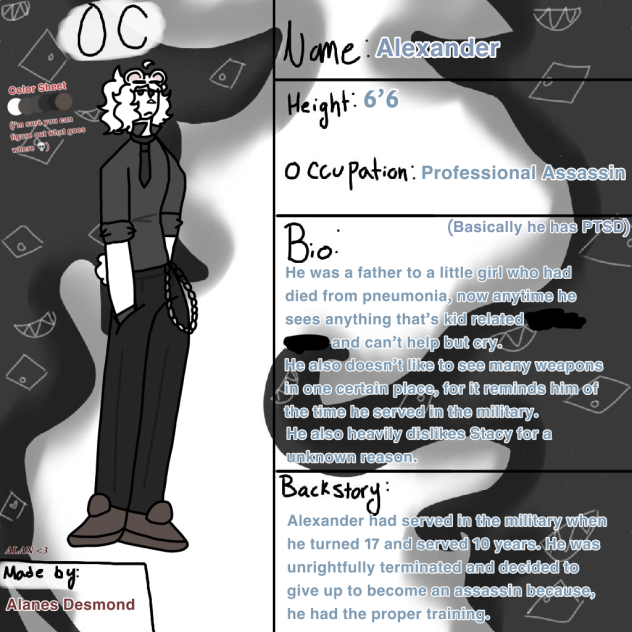 Character for Ashley Valentine (Mickey)