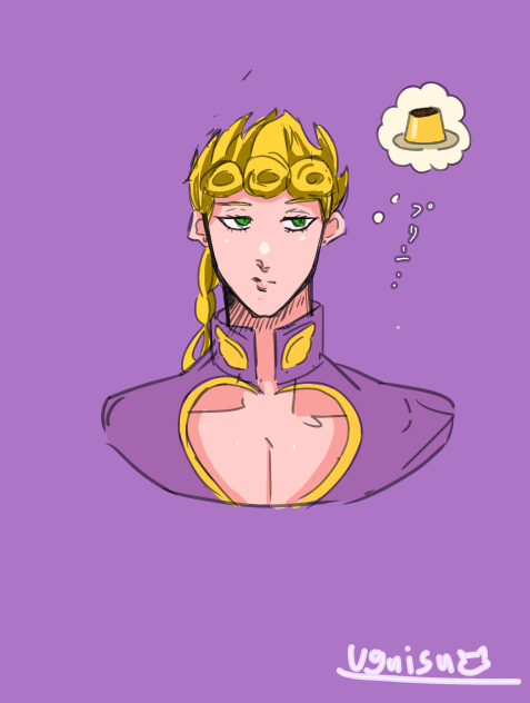 何も考えずに描いたジョルノ