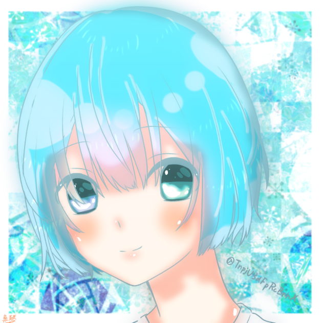 塗り絵お借りしましたん