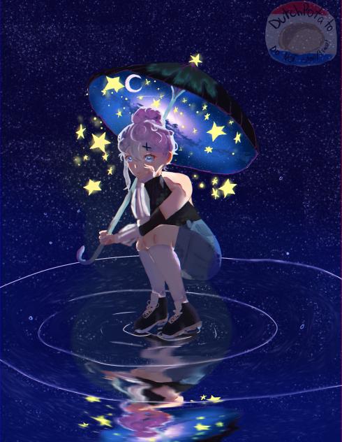 Reflection of the stars~