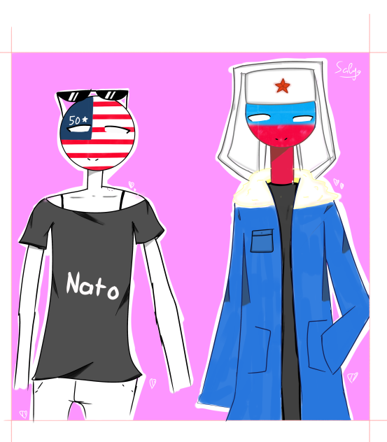 countryhuman americaxrussia