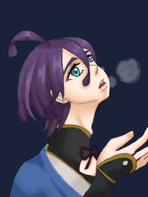 色塗り練習 歌仙