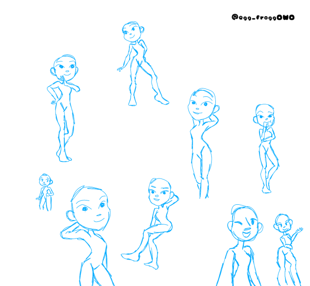poses -sighs-