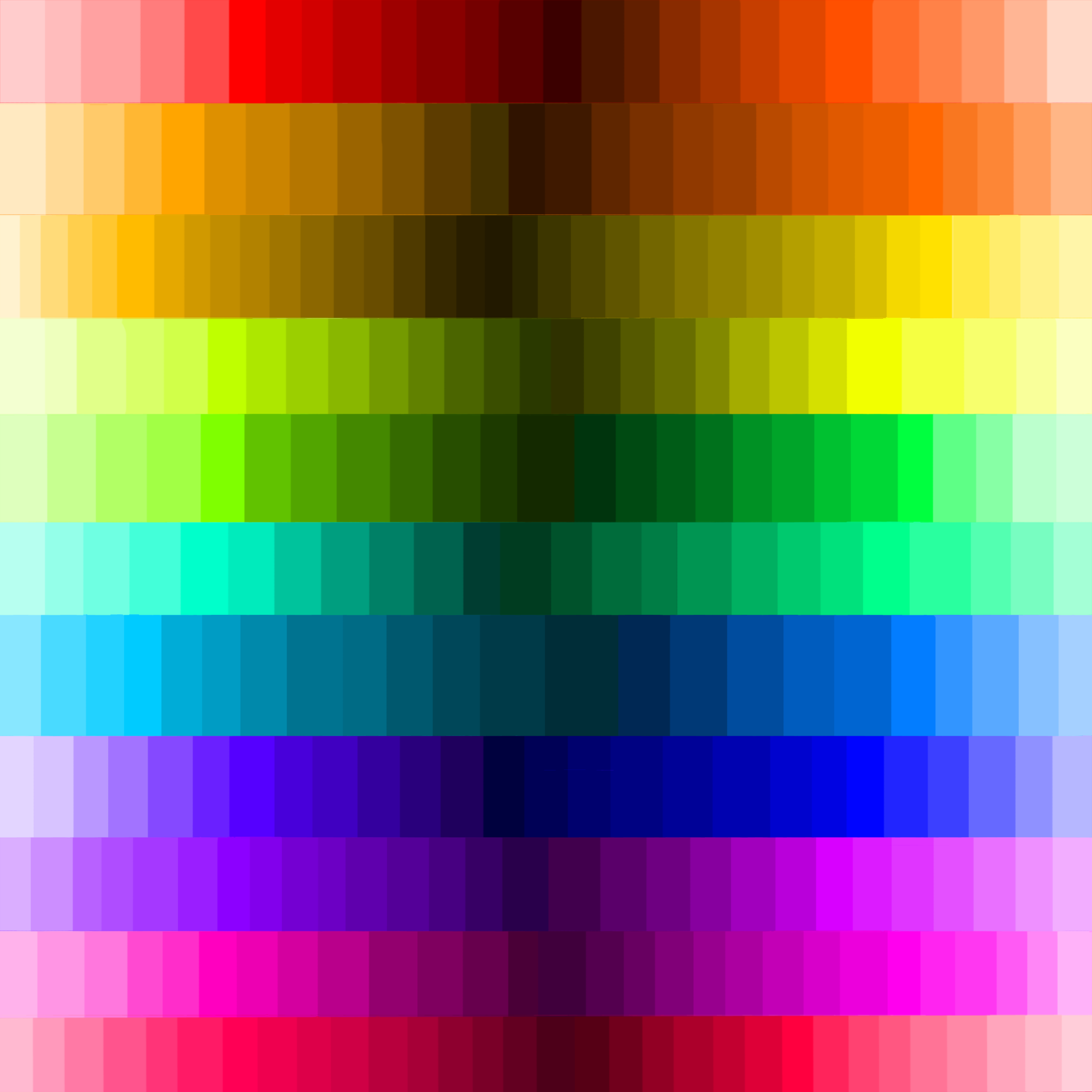 Colour palette - ibisPaint