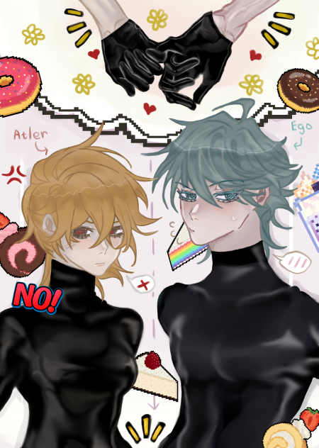 “We are not holding hands 💢”