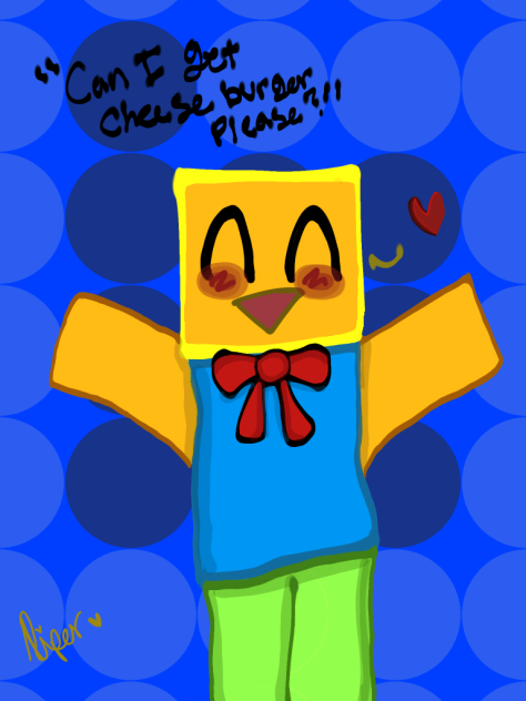 Roblox Noob 🤭💛💙💚❤️✨