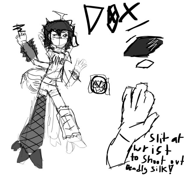 DOX- unfinished base 4 character