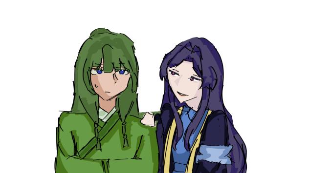 Genderbend maomao and jinshi