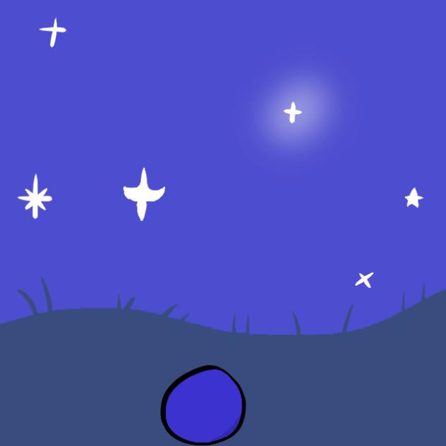 Ball Bouncing at Night