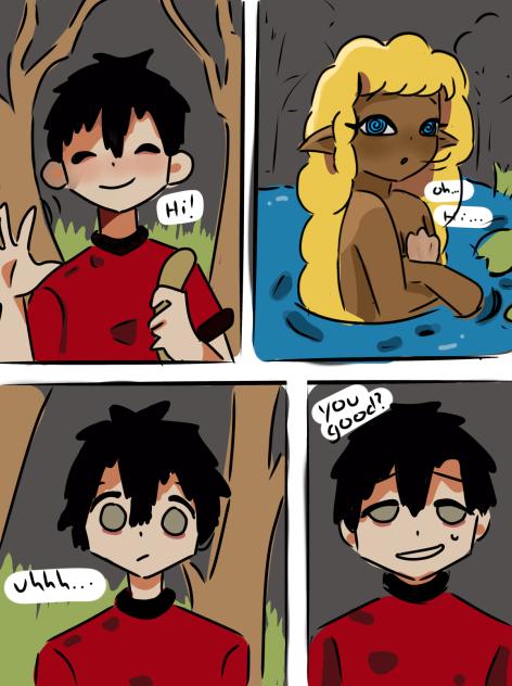 Random comic strip - ibisPaint
