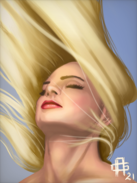 Woman 5 in color