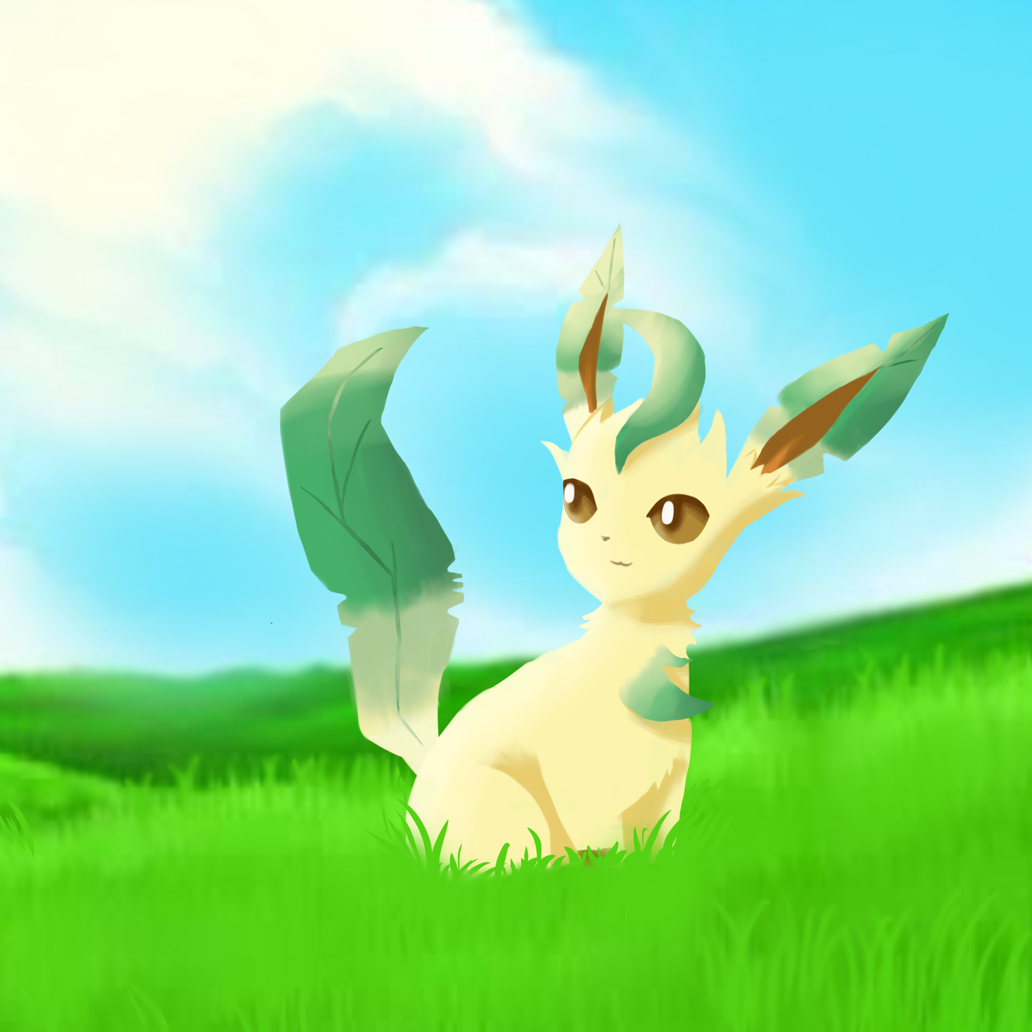 リーフィアの日用イラスト - ibisPaint