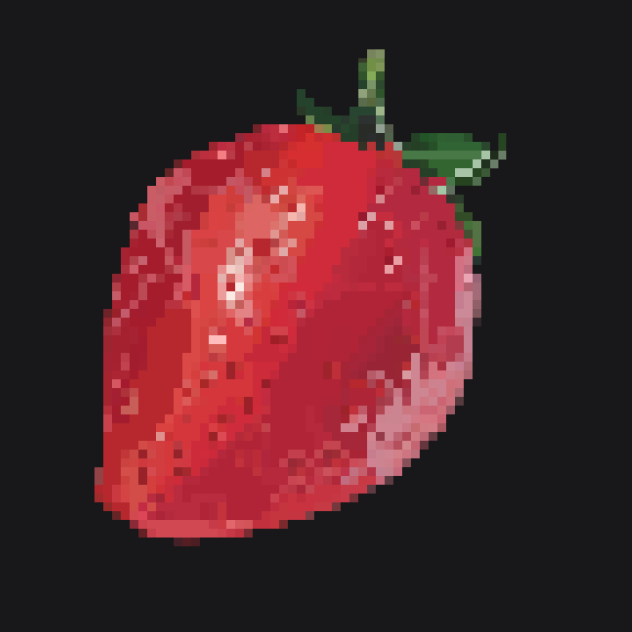 Pixel Strawberry