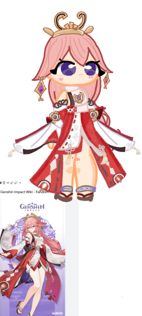 yae miko #genshinimpact