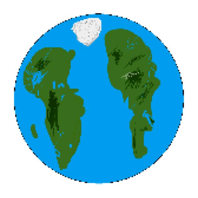 Polygonull planet.