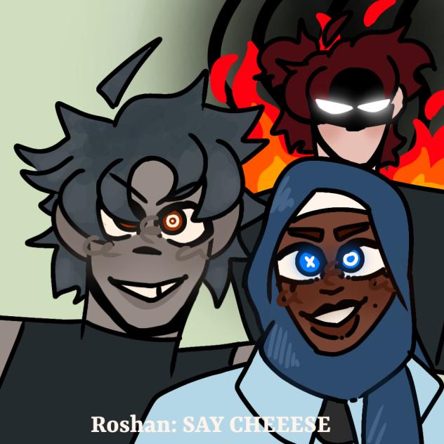 Pearce, Roshan and Aiden