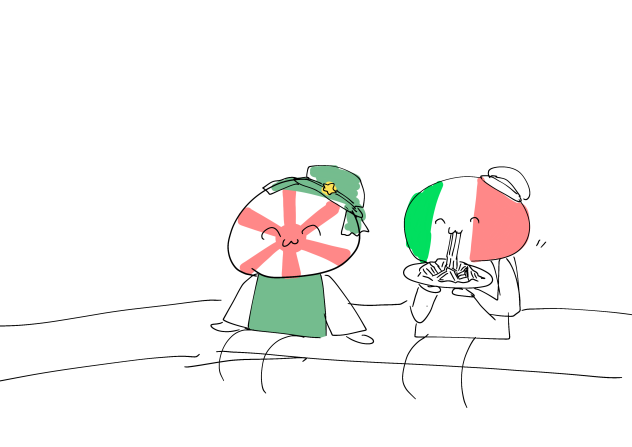 いたりぃと日本(大日本帝国)
