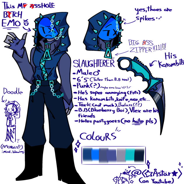 Slaughterer the Partypooper (Oc)